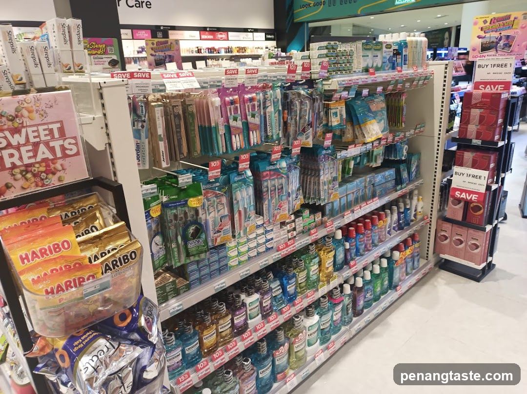Health and Beauty Products Display