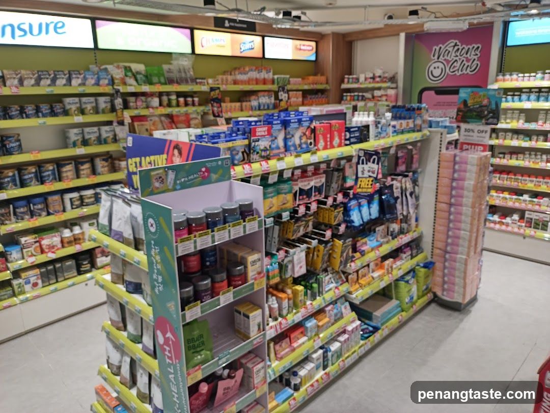 Health and Beauty Products Aisle