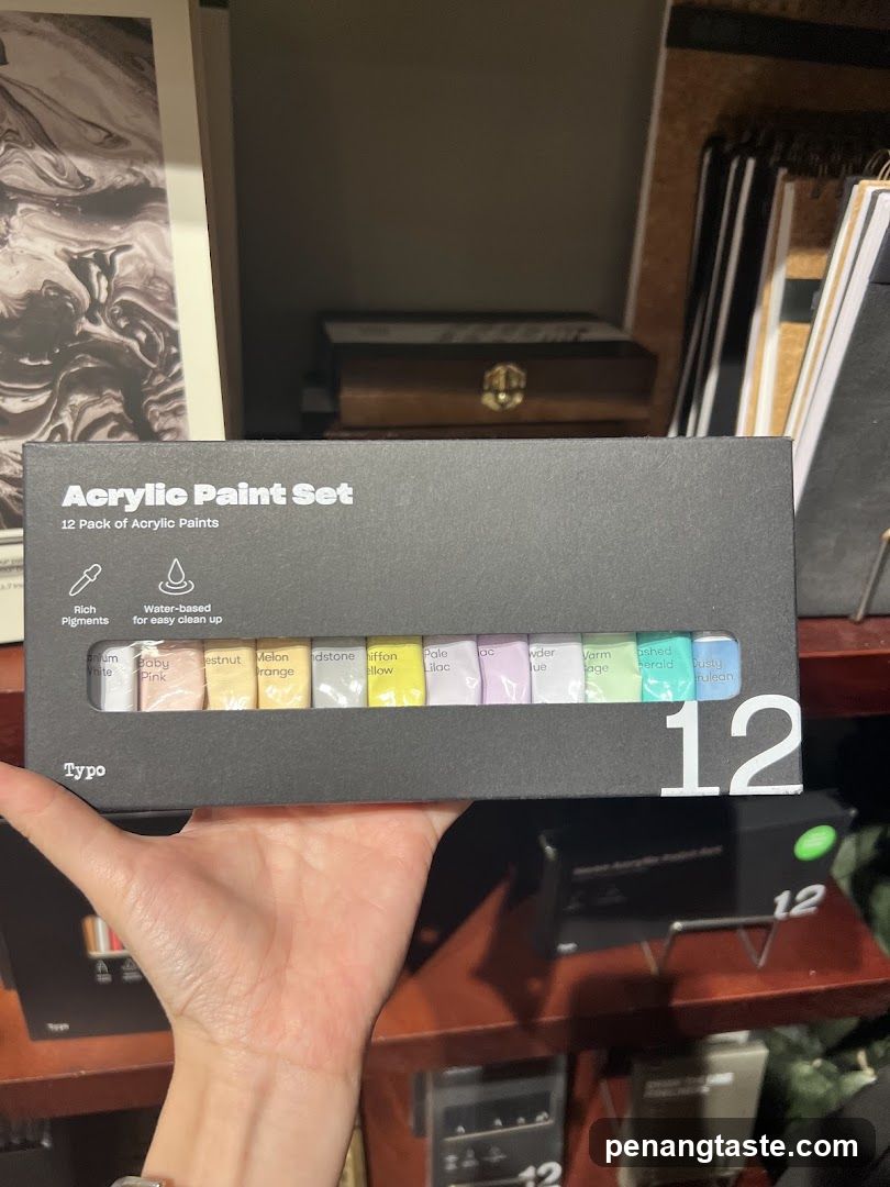 Acrylic Paint Set