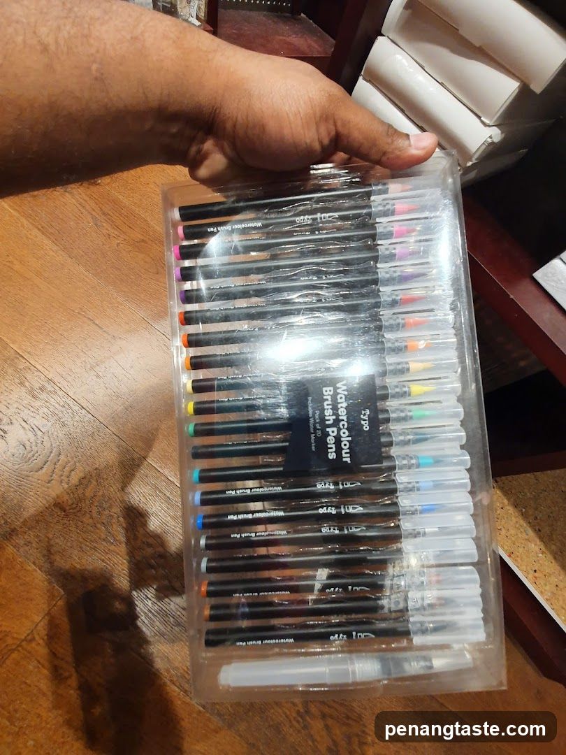 Watercolour Brush Pens