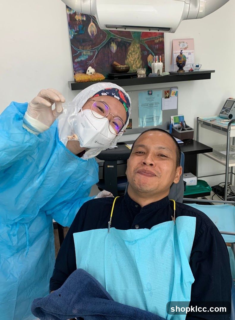 Dentist and Patient
