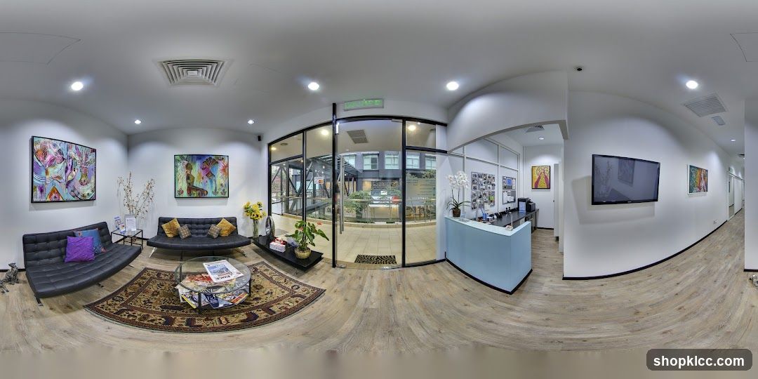 Modern Waiting Area with Art