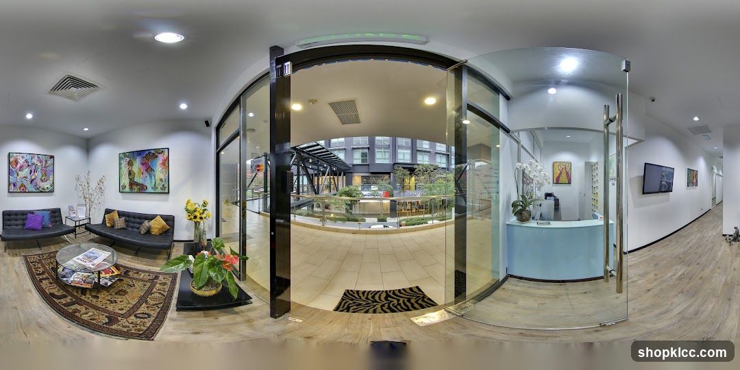 Modern Reception Area with Art