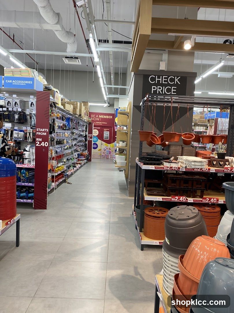 Home Improvement Store Aisle