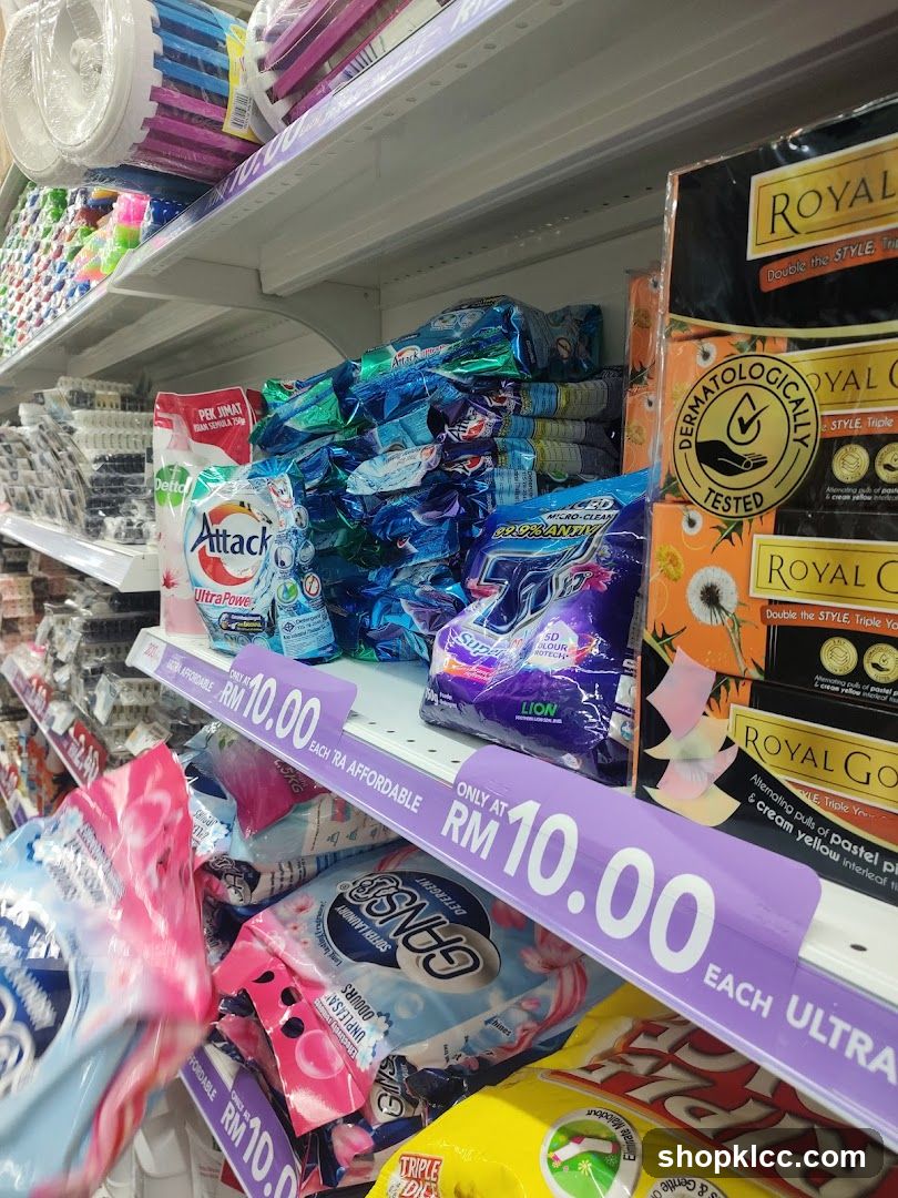 Laundry Detergent Aisle