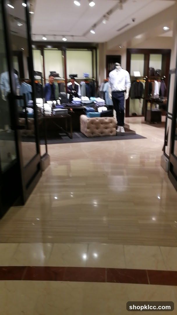 Men's Clothing Store Interior