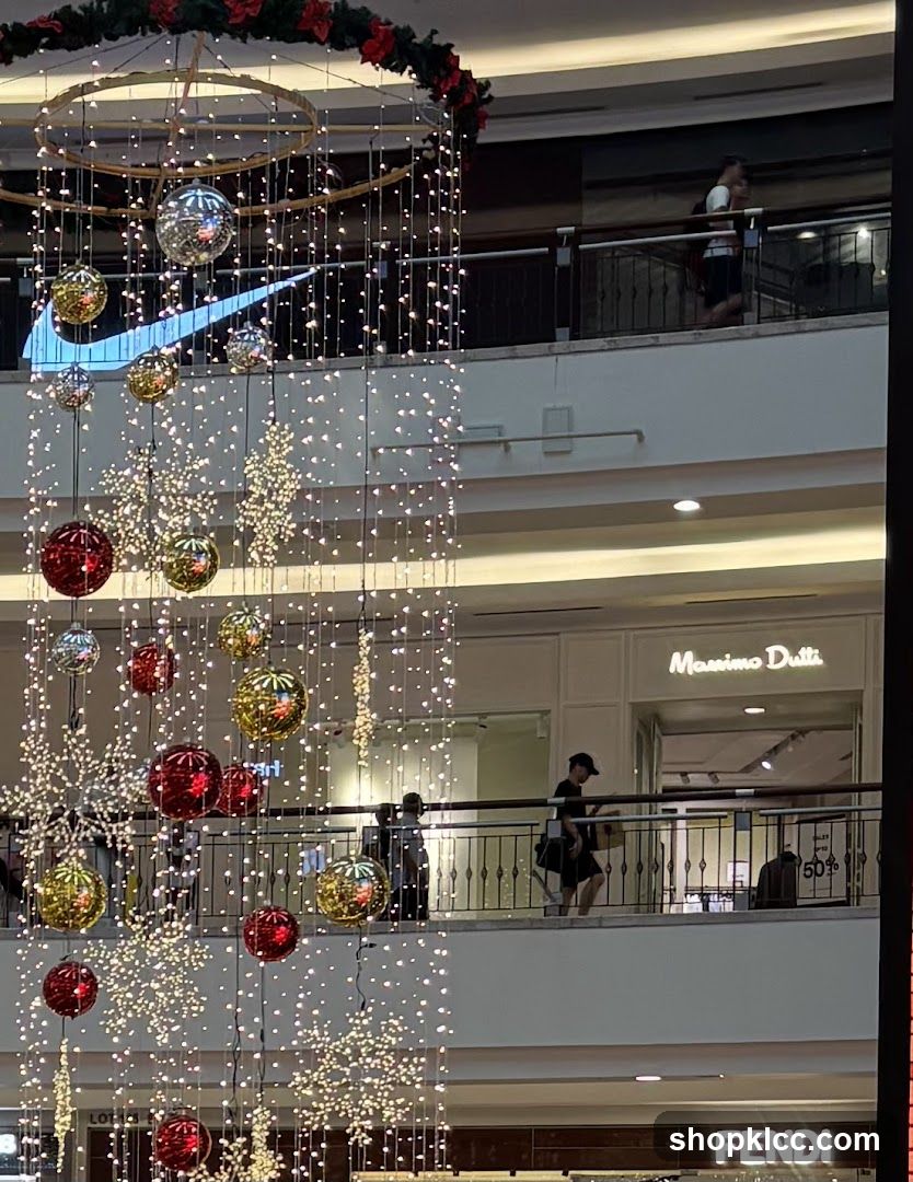 Christmas Decorations in a Mall