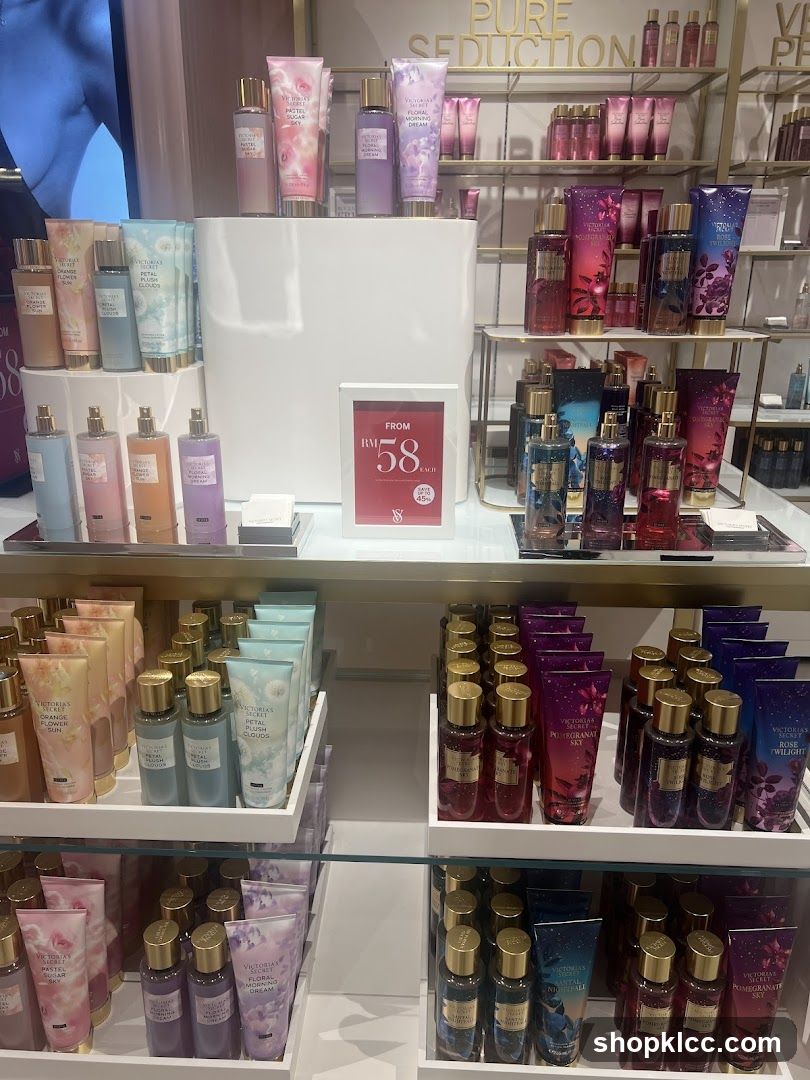 Victoria's Secret Body Care Display