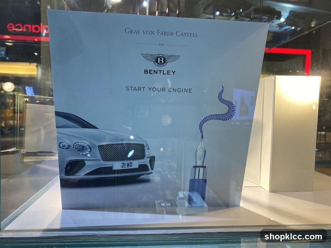 Bentley and Graf von Faber-Castell Advertisement