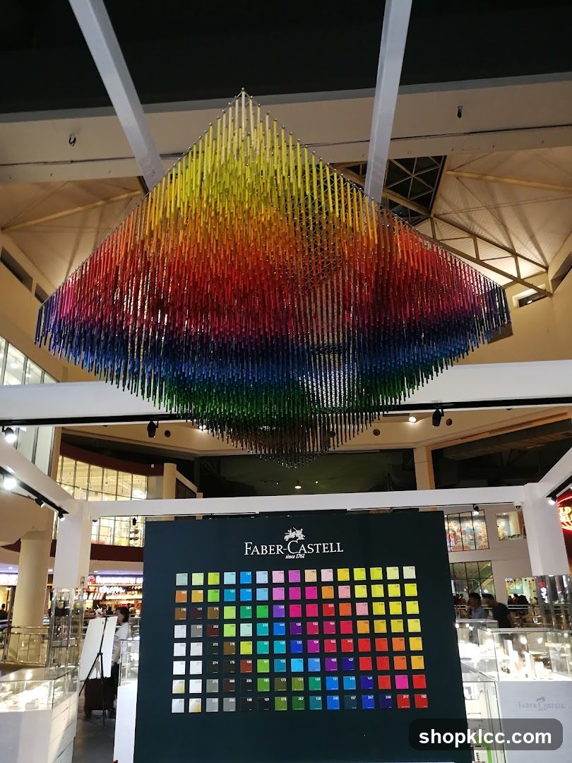Faber-Castell Color Chart Display