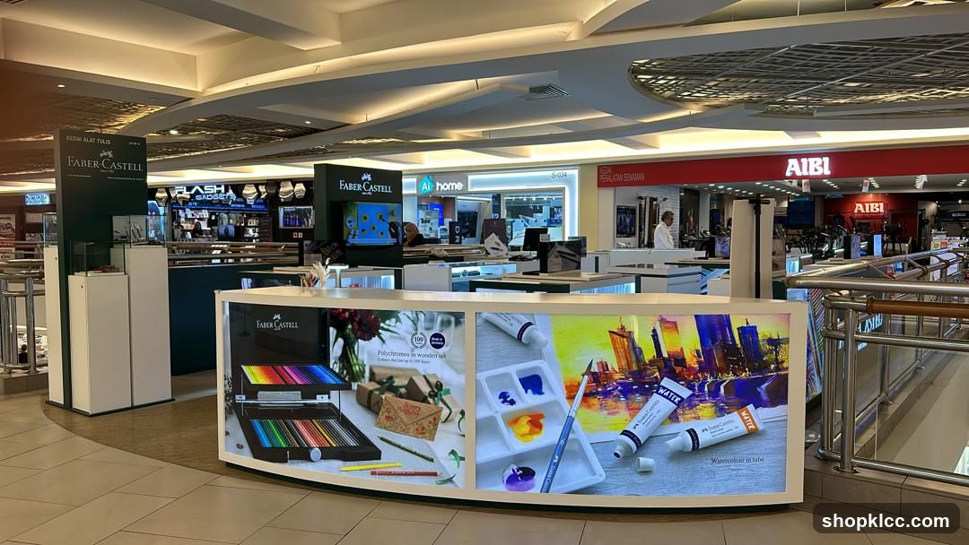 Faber-Castell Art Supplies Display