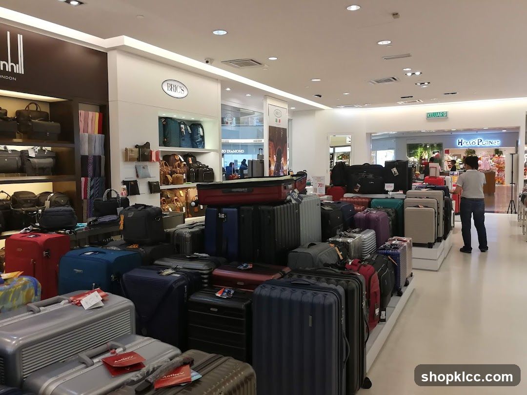 Luggage Store Display