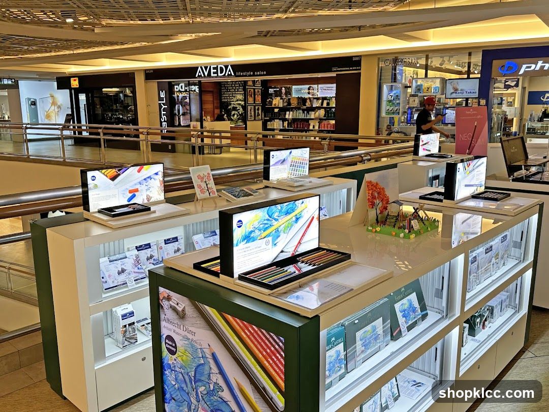 Art Supplies Display