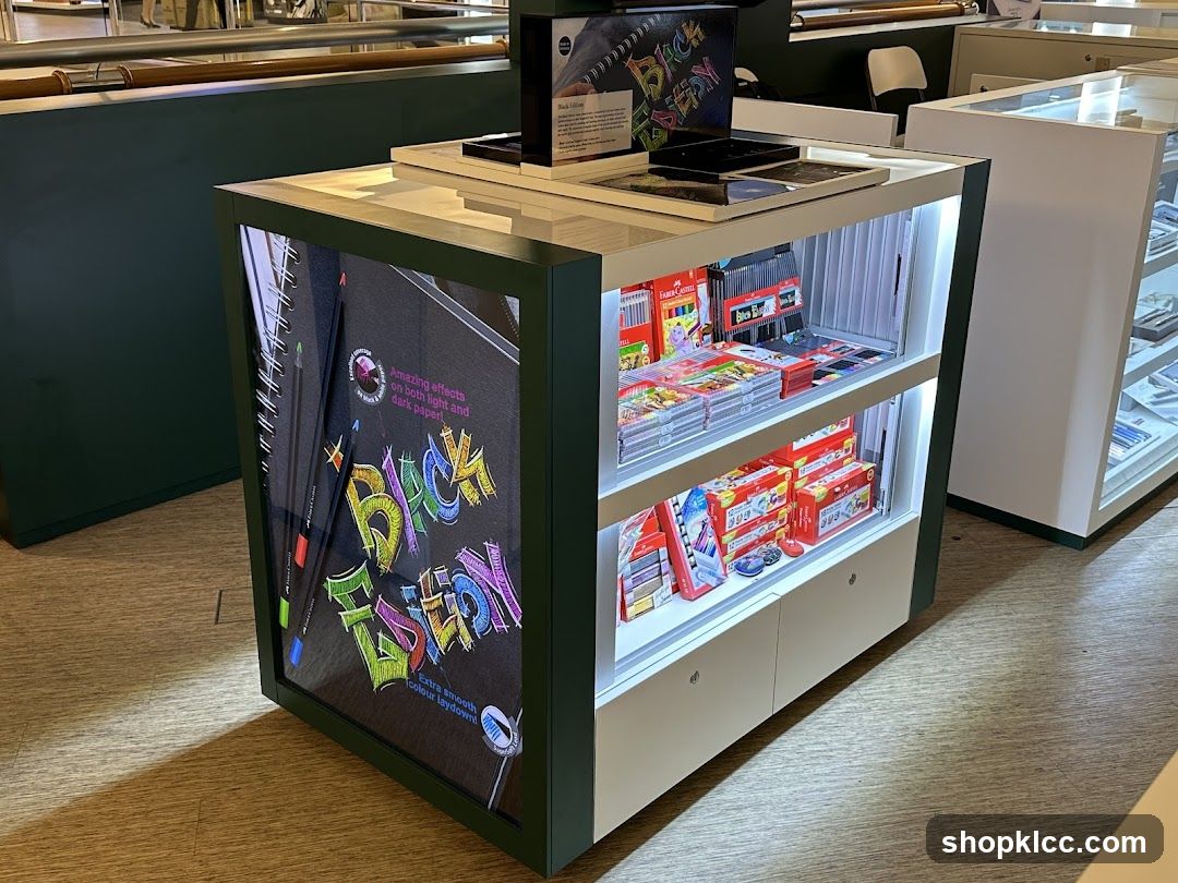 Art Supply Display