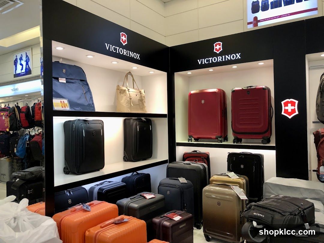 Victorinox Luggage Display