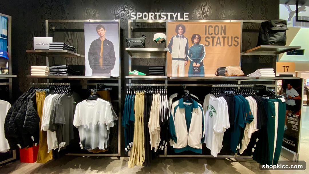 Puma Sportstyle Apparel Display