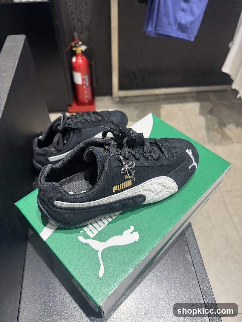 Puma Shoes on Box
