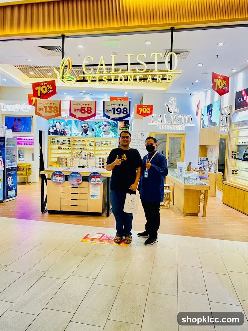 Calisto Visioncare Store Interior