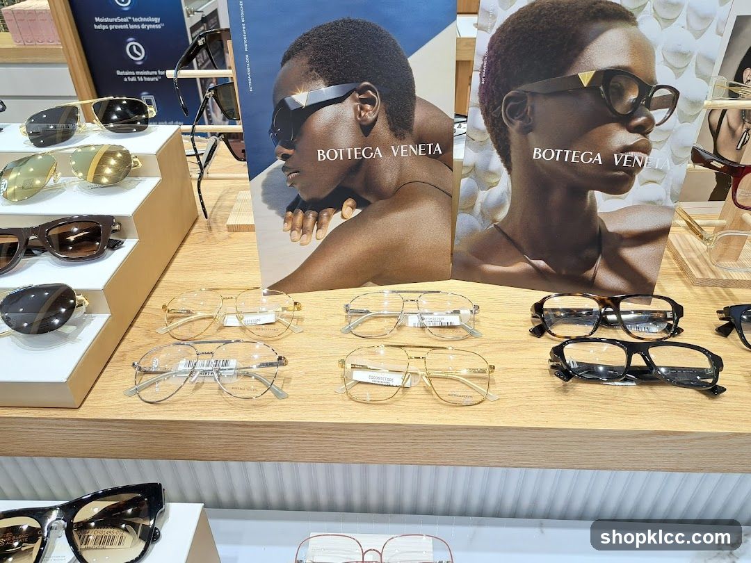 Bottega Veneta Sunglasses Display