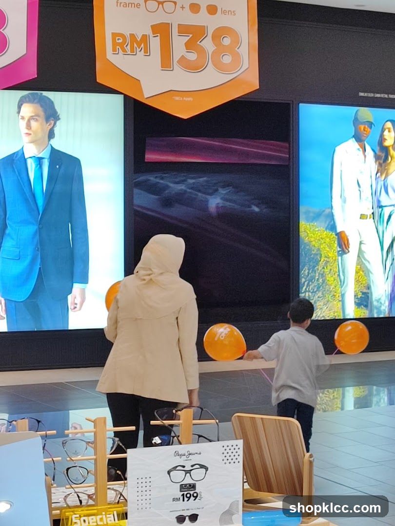 Optical Store Interior Display