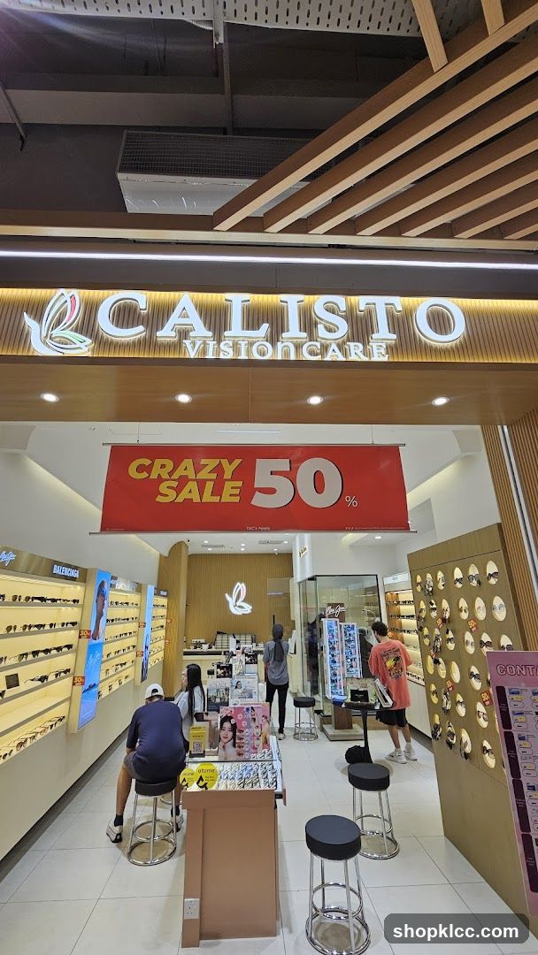Calisto Visioncare Store Interior