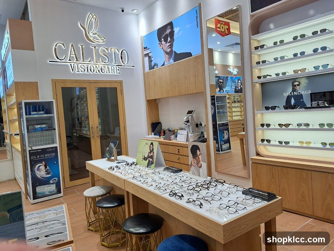 Optical Store Interior Display