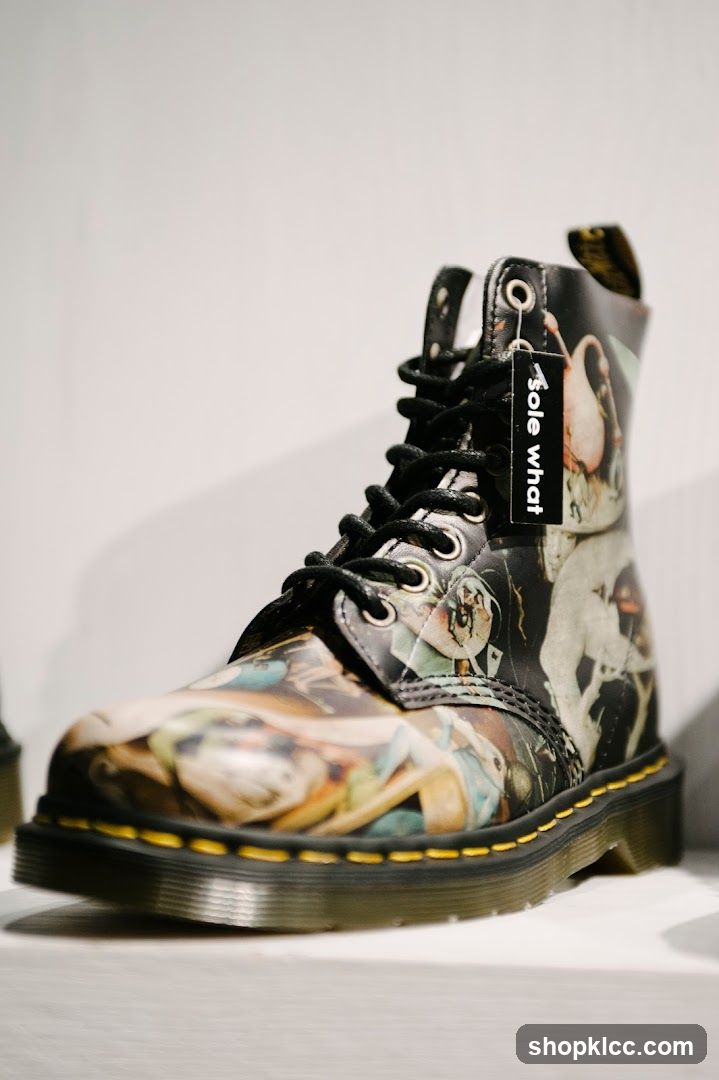 Dr. Martens Boot with Artistic Print