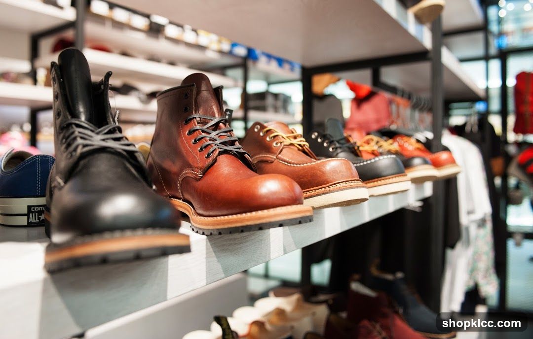 Boots and Shoes on Display