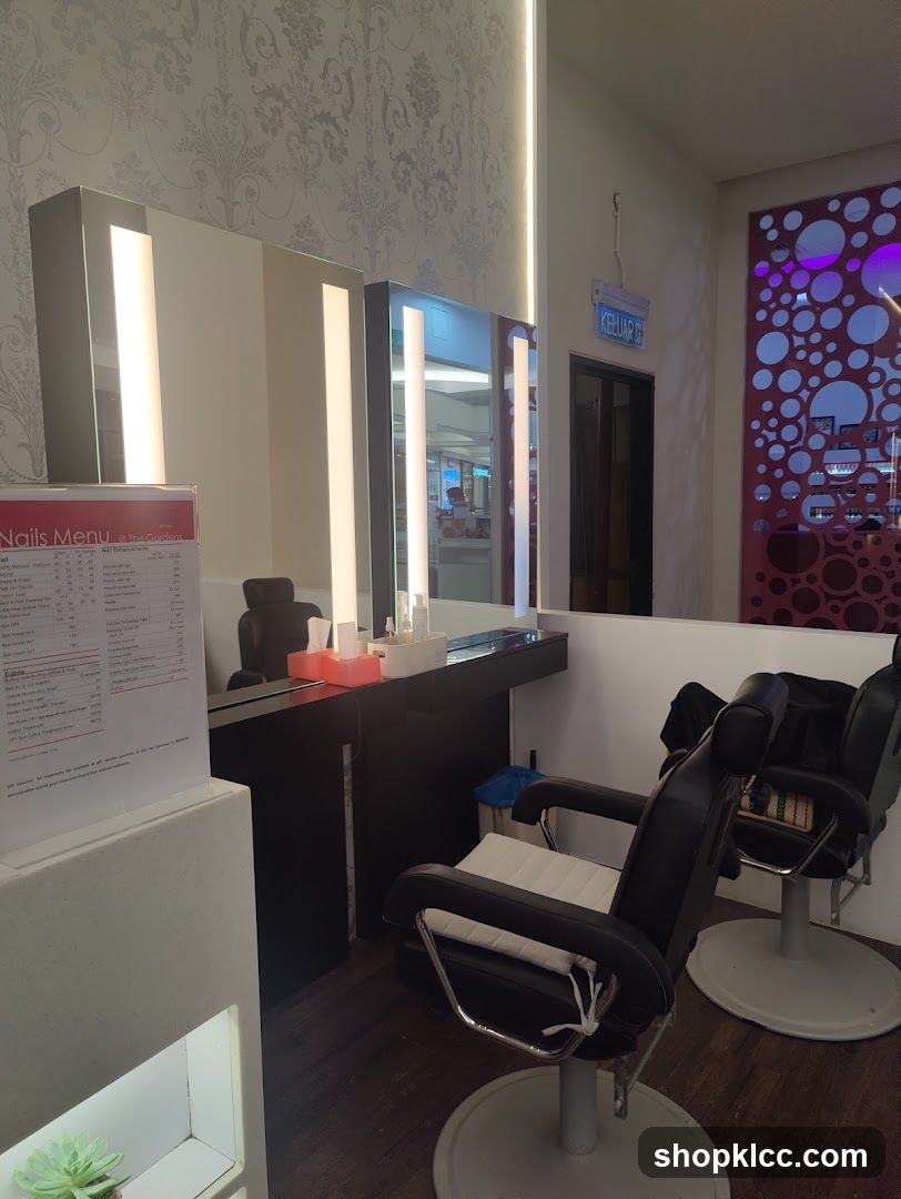 Nail Salon Interior