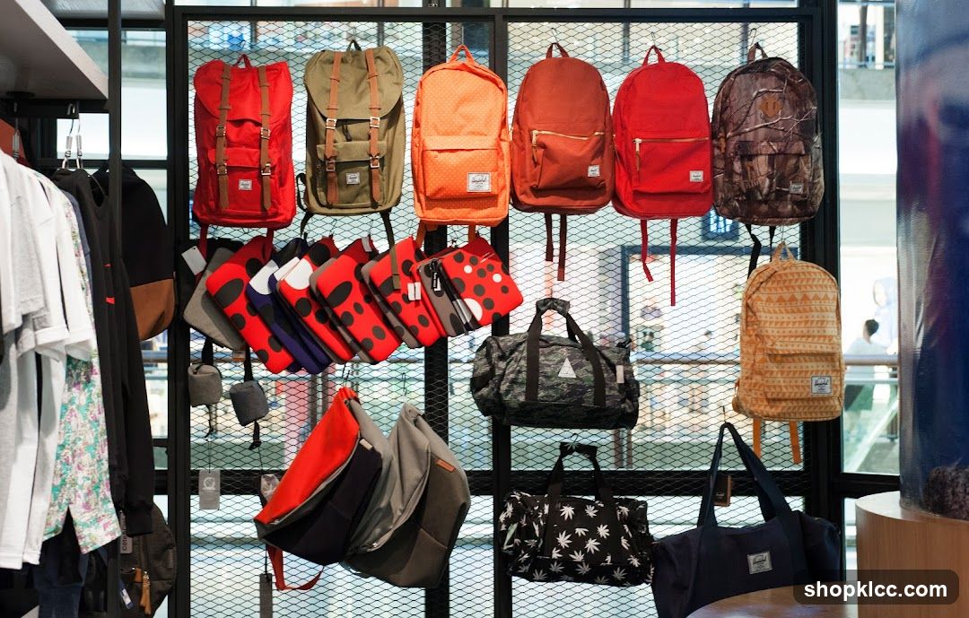 Backpacks and Bags Display