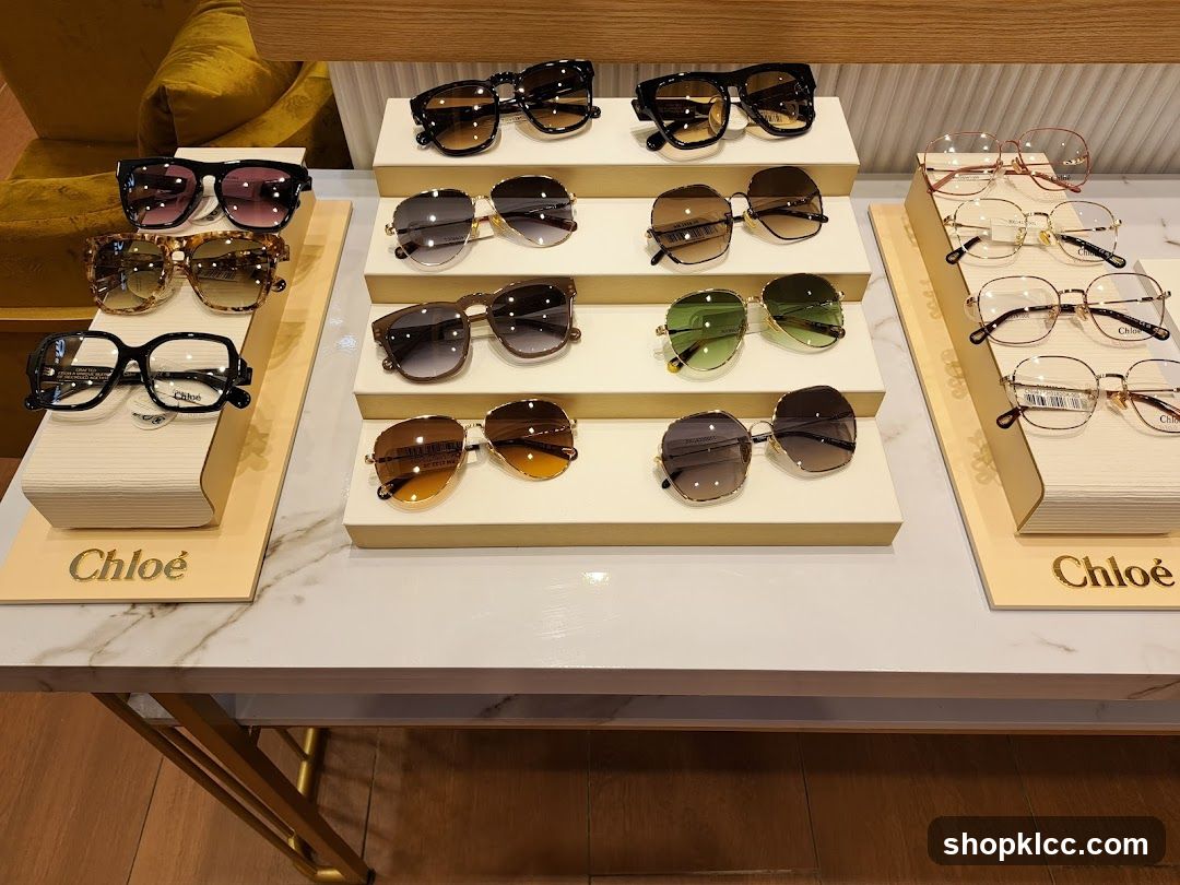 Chloé Sunglasses Display