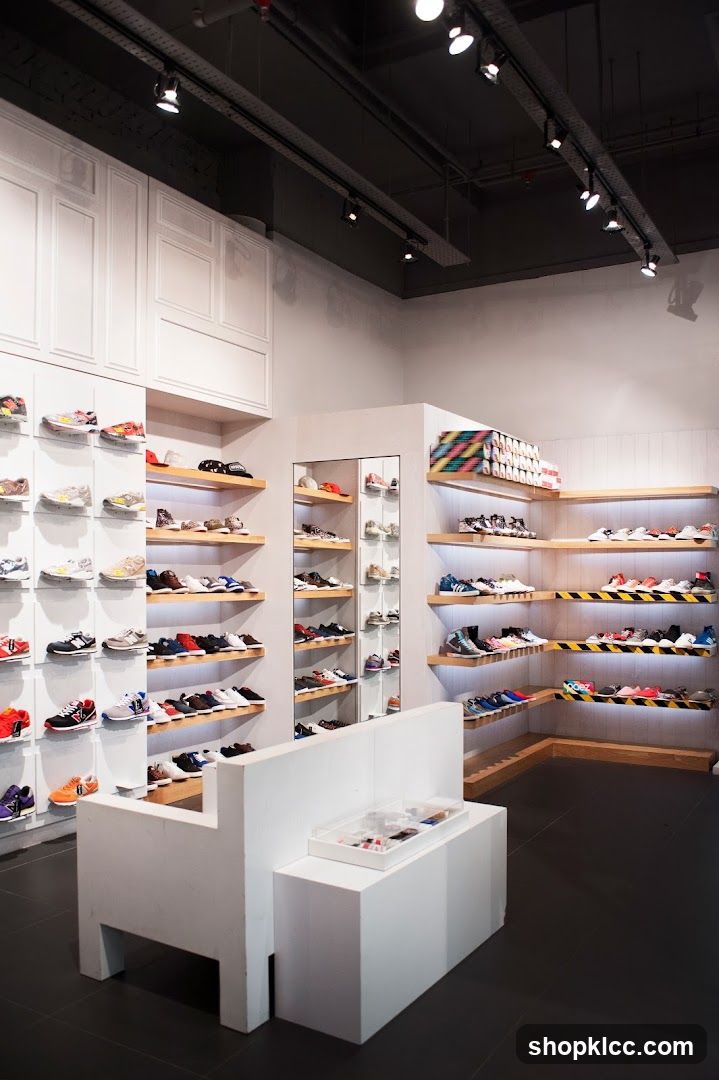 Shoe Store Interior