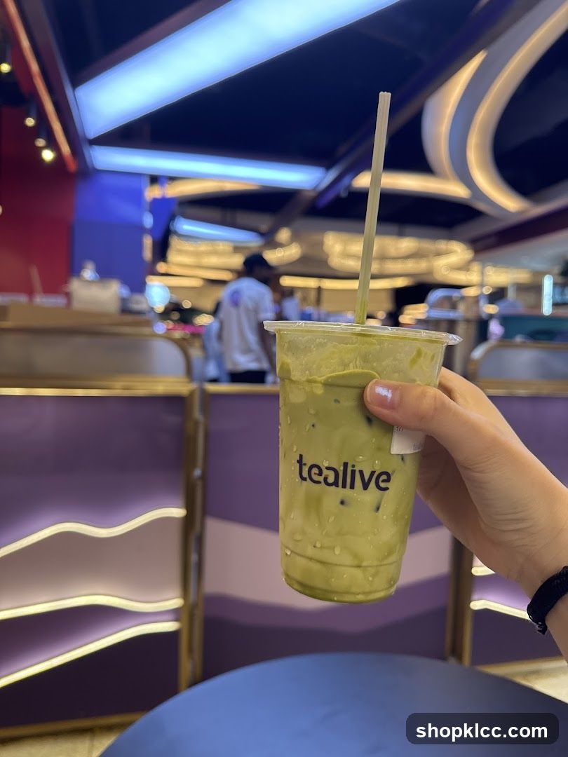 Iced Matcha Drink