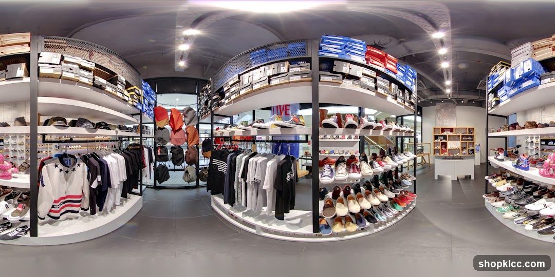 Sneaker and Apparel Store Interior