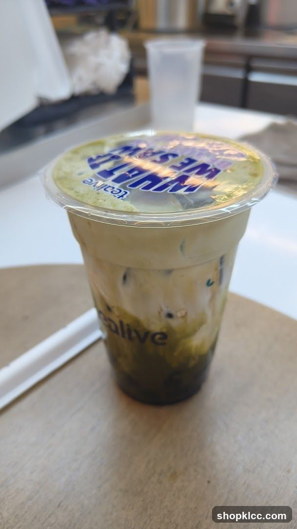 Iced Matcha Latte