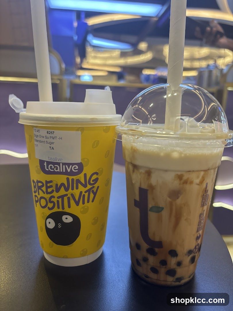 Tealive Drinks