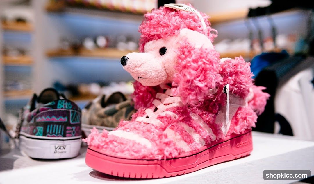 Pink Teddy Bear Sneaker