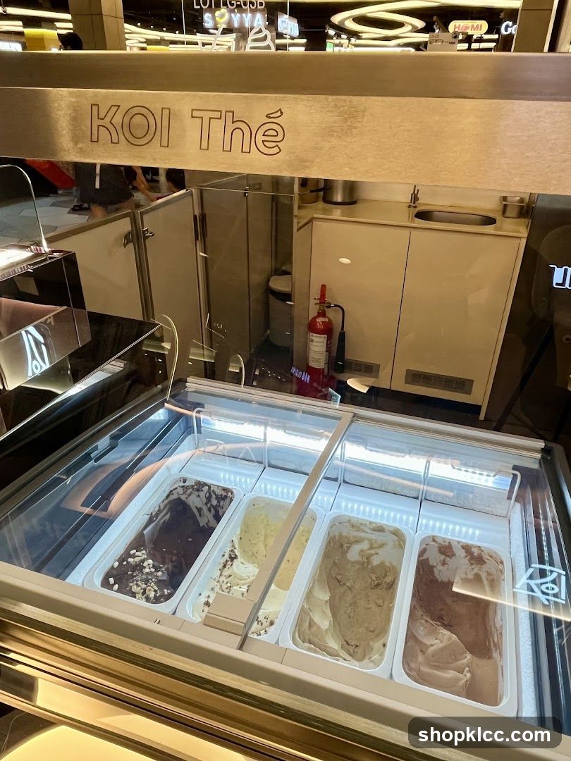 Ice Cream Display
