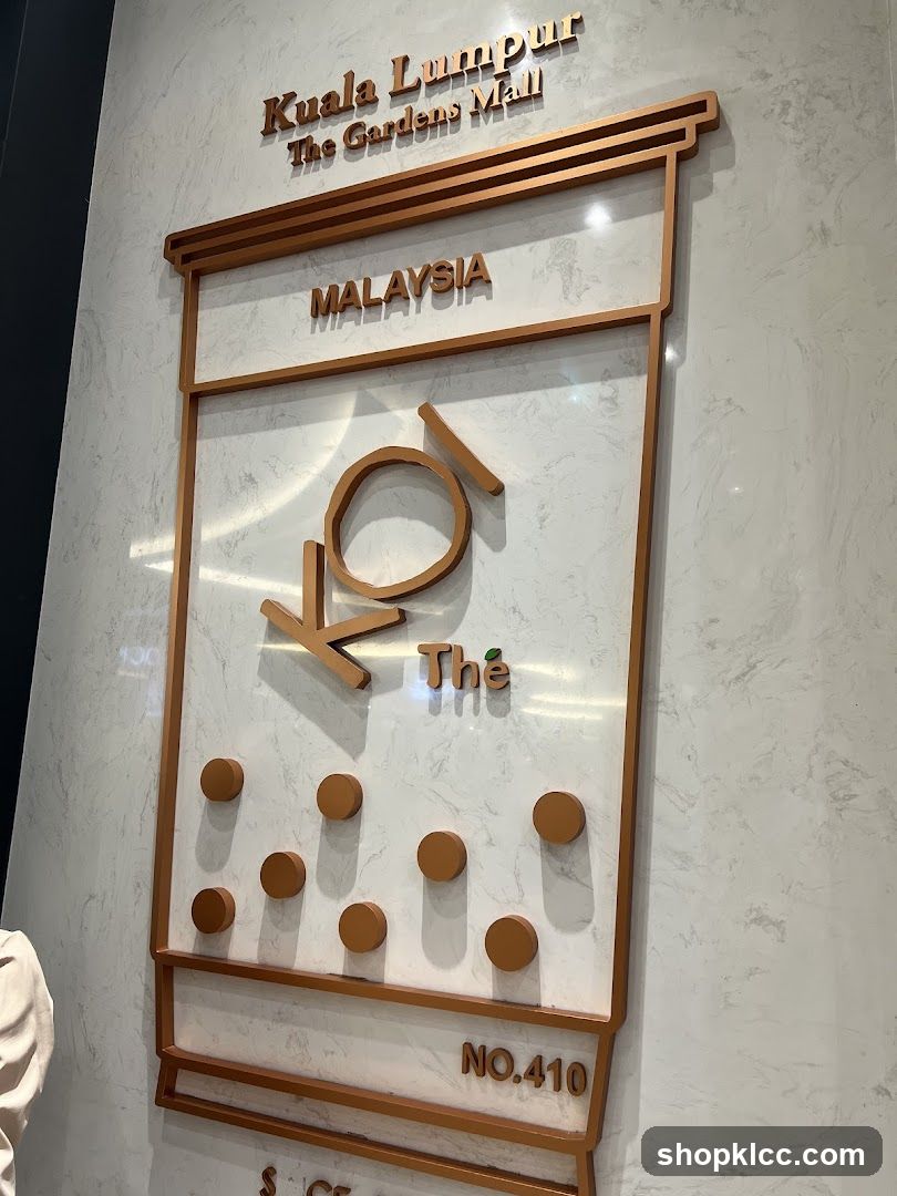 The Koi Malaysia Sign