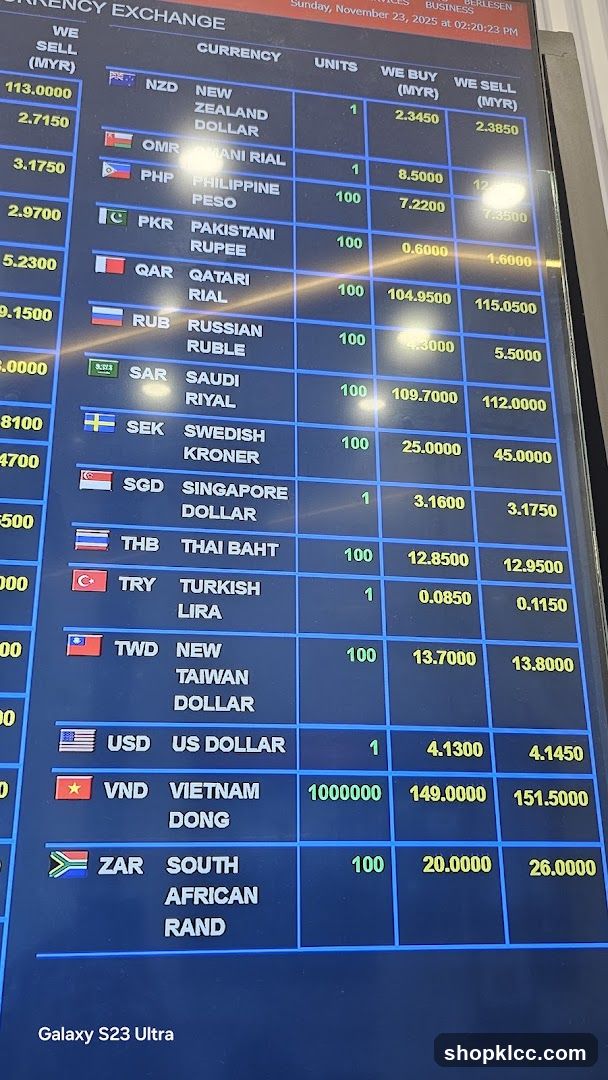 CURRENCY EXCHANGE