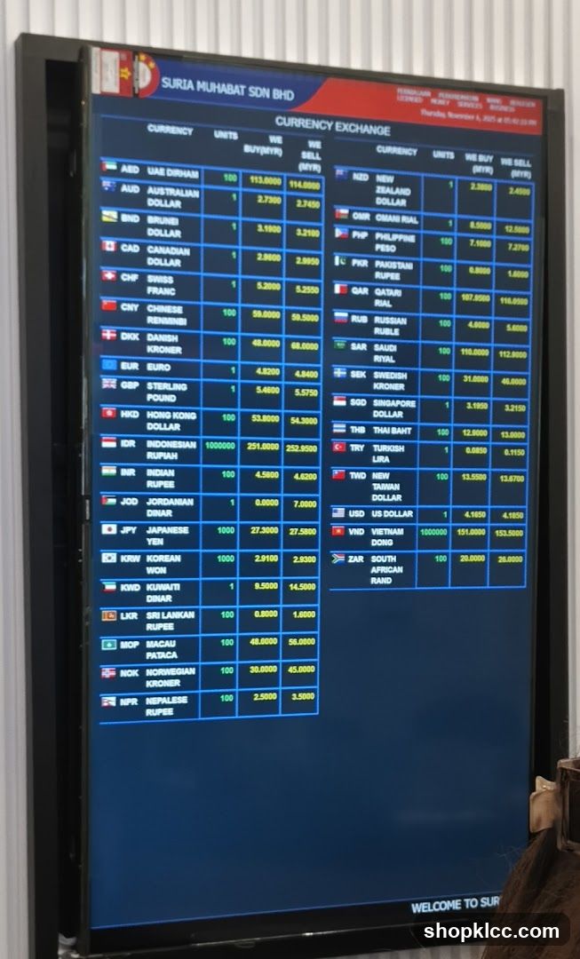 CURRENCY EXCHANGE