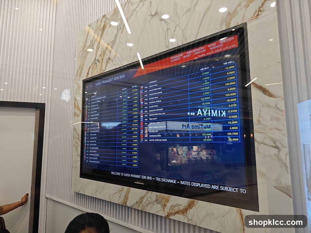 Currency Exchange Rates Display