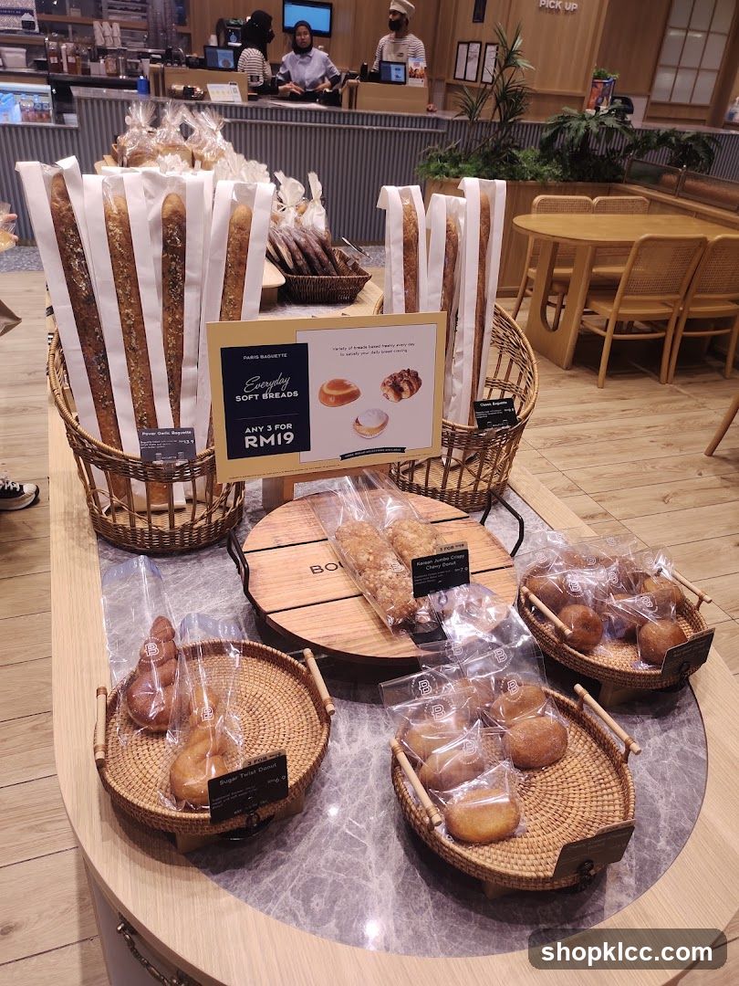 Paris Baguette Display