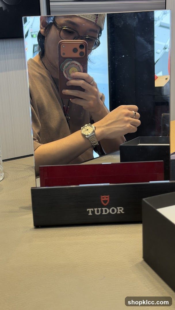 Person wearing a watch