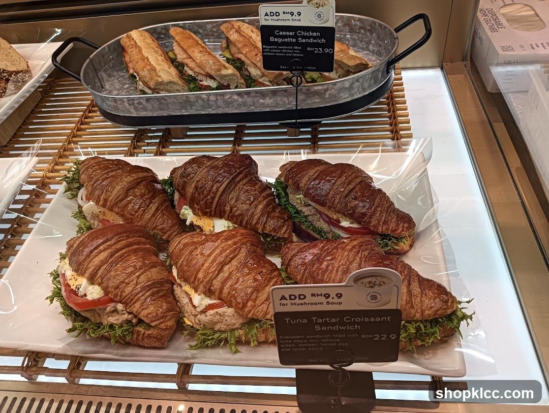 Sandwiches and Croissants