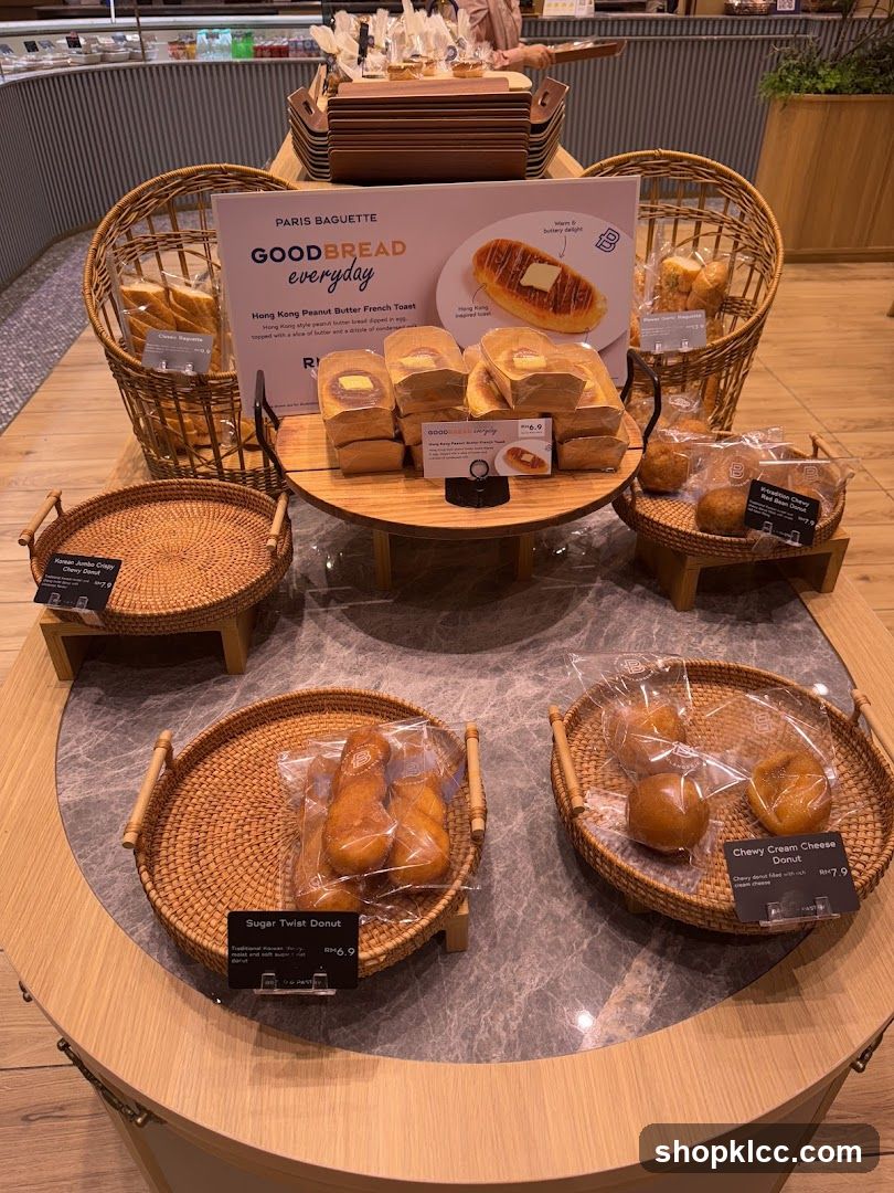 Paris Baguette Display