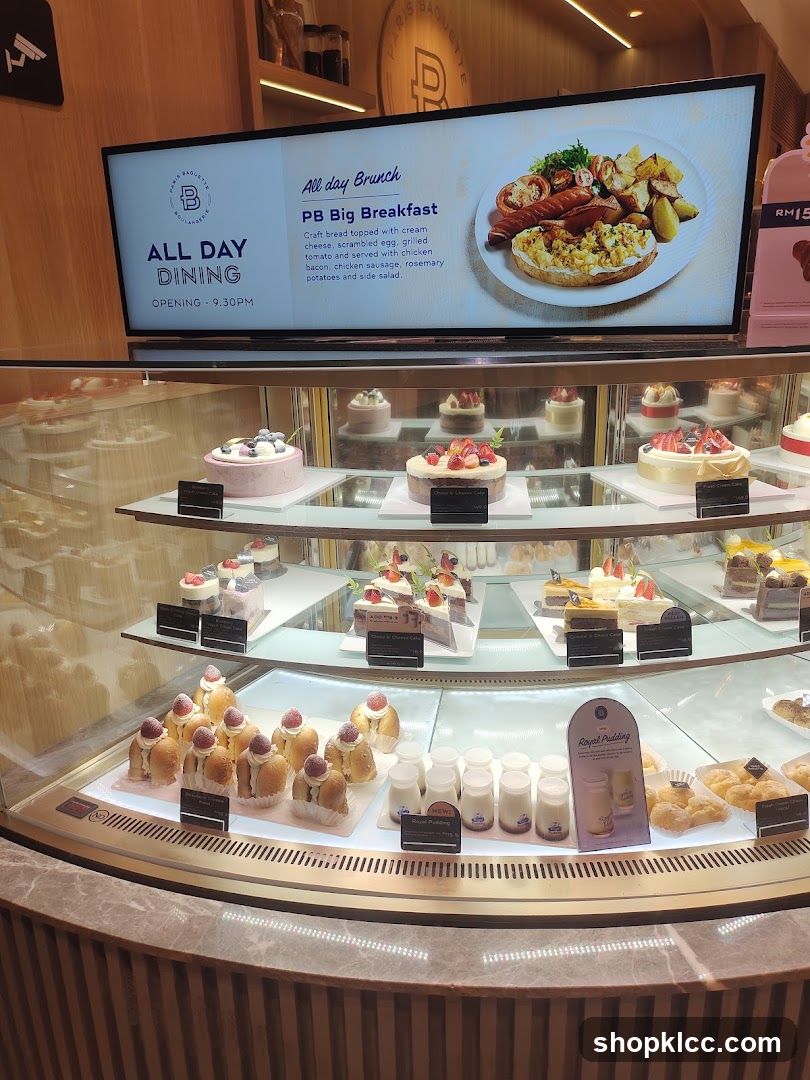 Paris Baguette Display