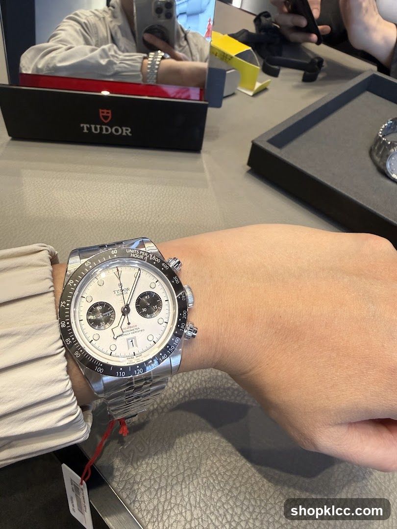 Tudor Watch on Wrist