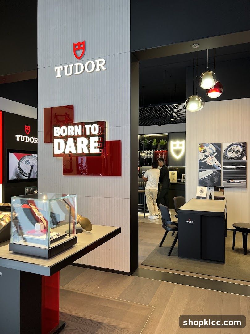 Tudor Watch Store Interior