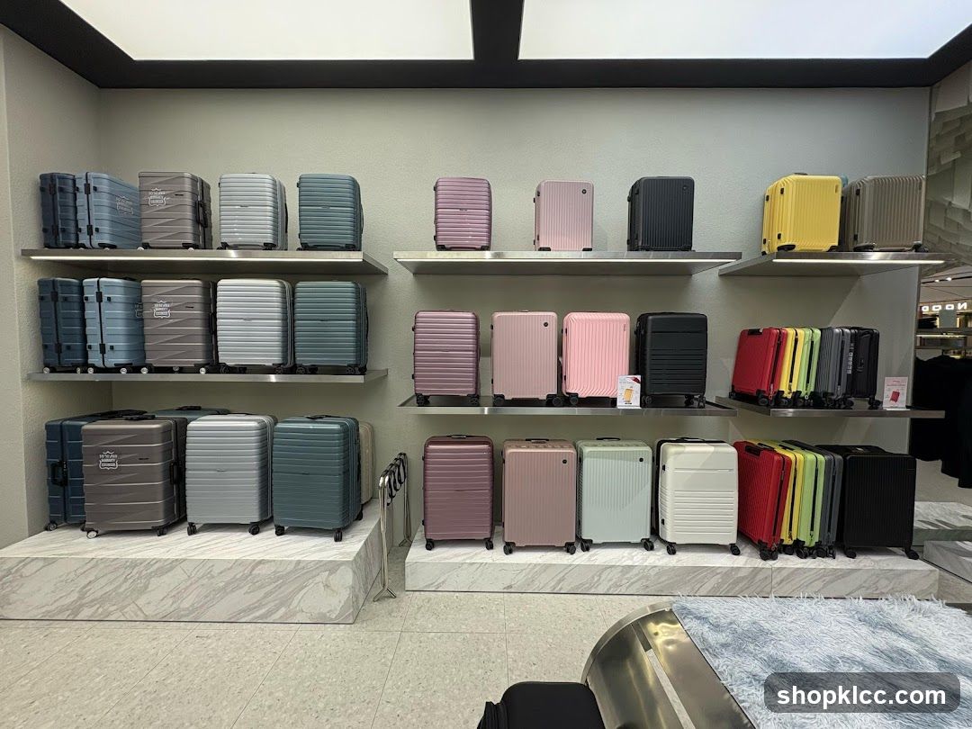 Luggage Store Display